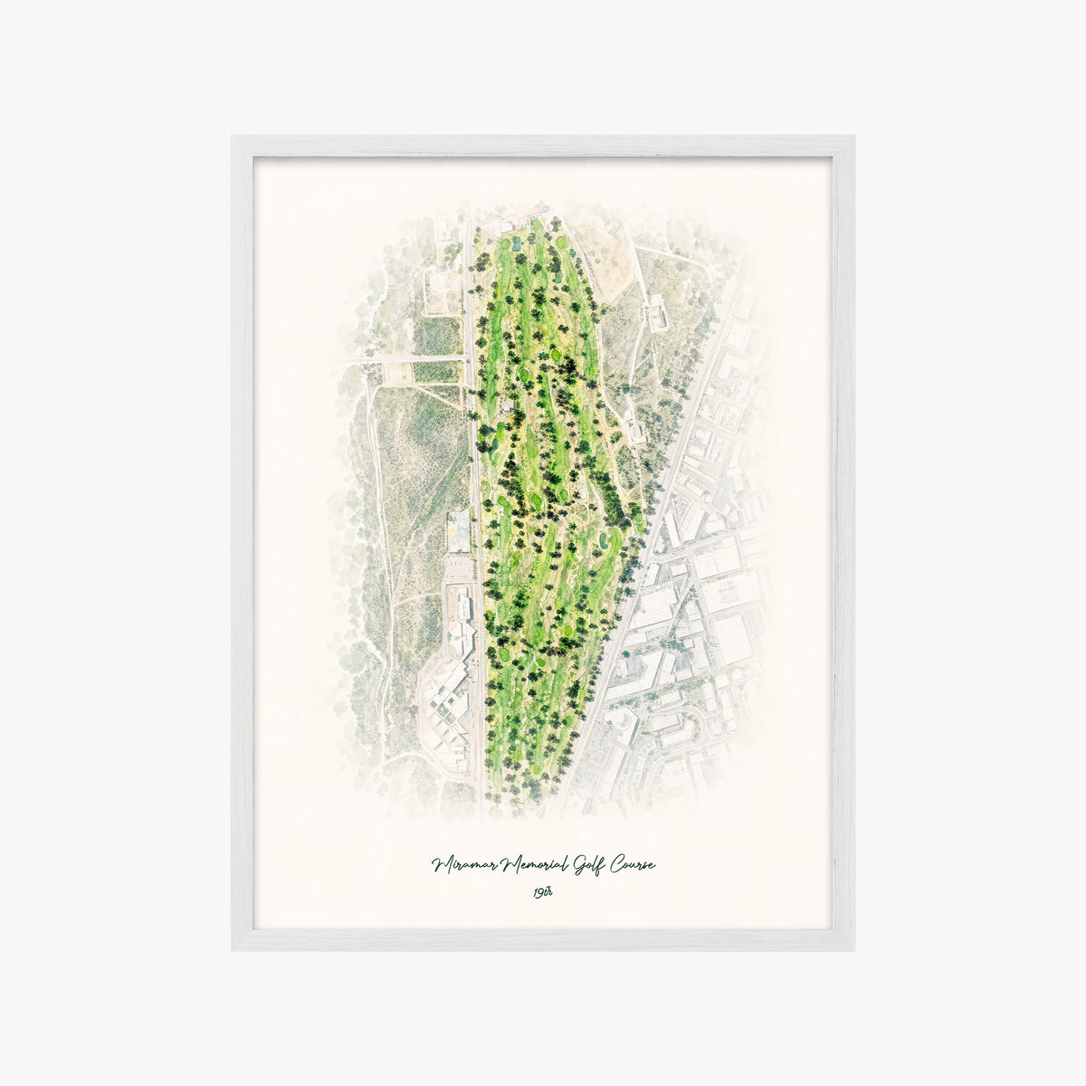 Miramar Memorial Golf Course white frame