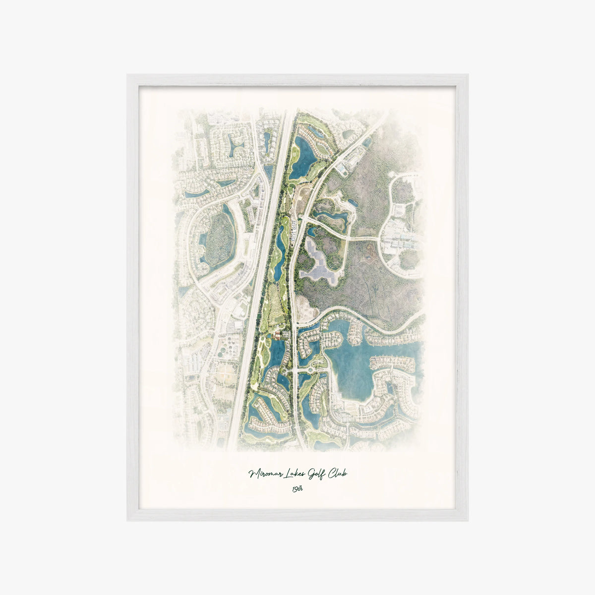 Miromar Lakes Golf Club white frame