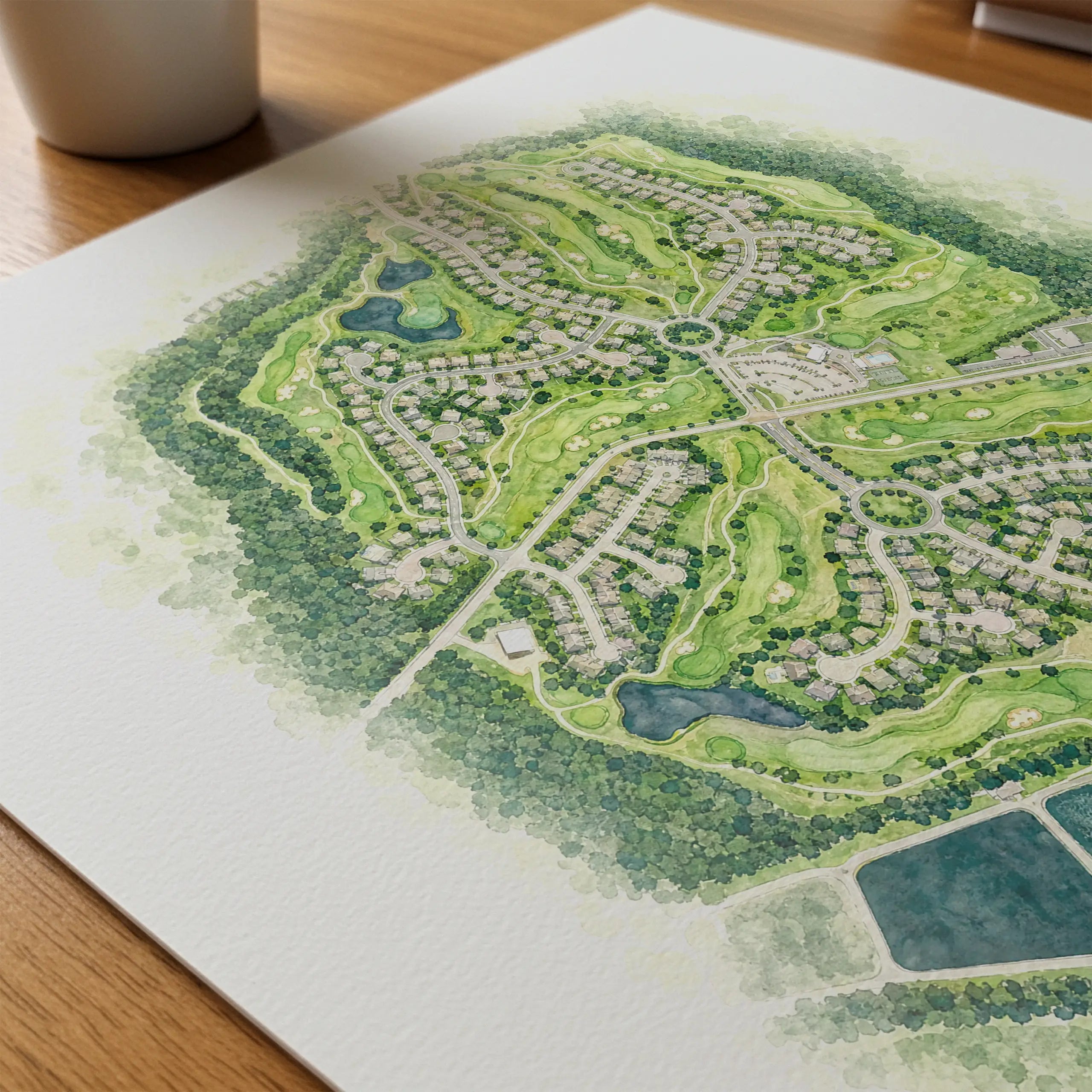 Frog Hollow Golf Club mockup 4