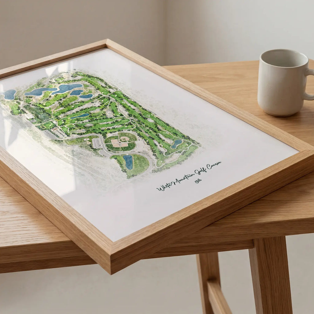White Mountain Golf Course mockup 7