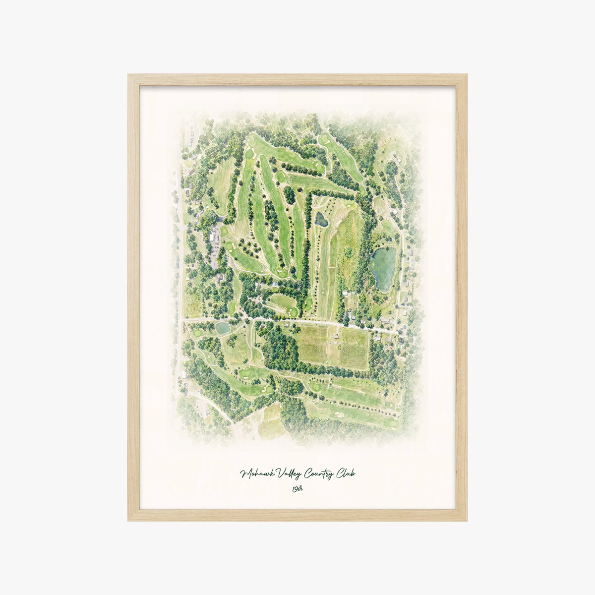 Mohawk Valley Country Club wood frame