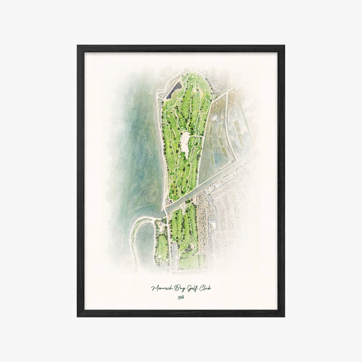 Monarch Bay Golf Club black frame