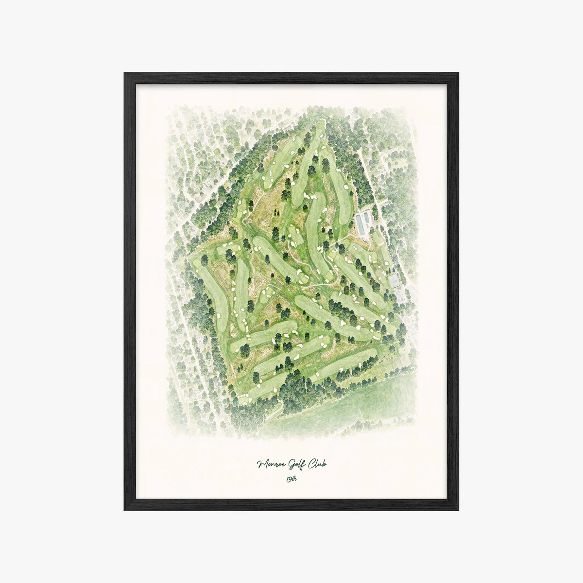 Monroe Golf Club black frame