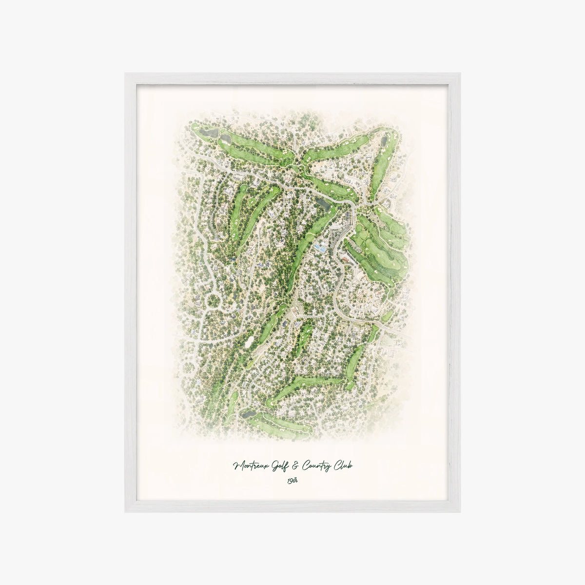 Montreux Golf & Country Club white frame