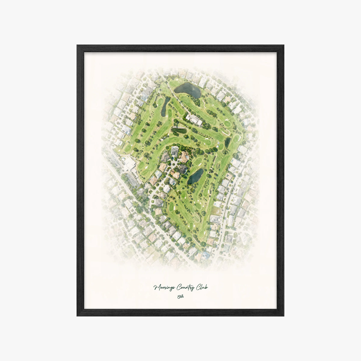 Moorings Country Club black frame