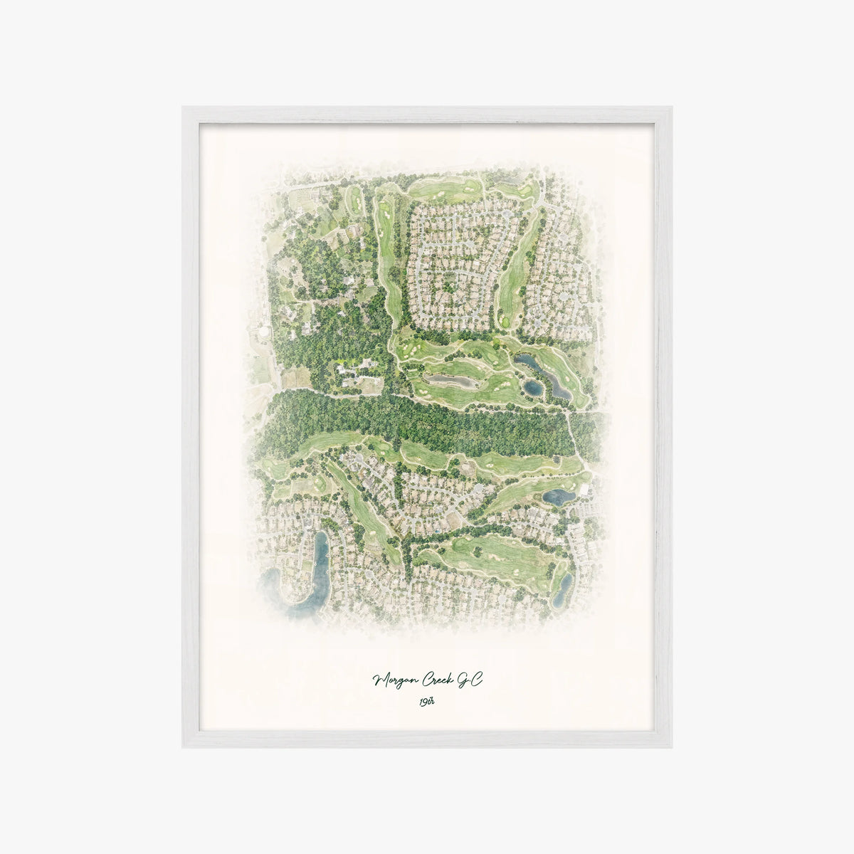 Morgan Creek G.C white frame