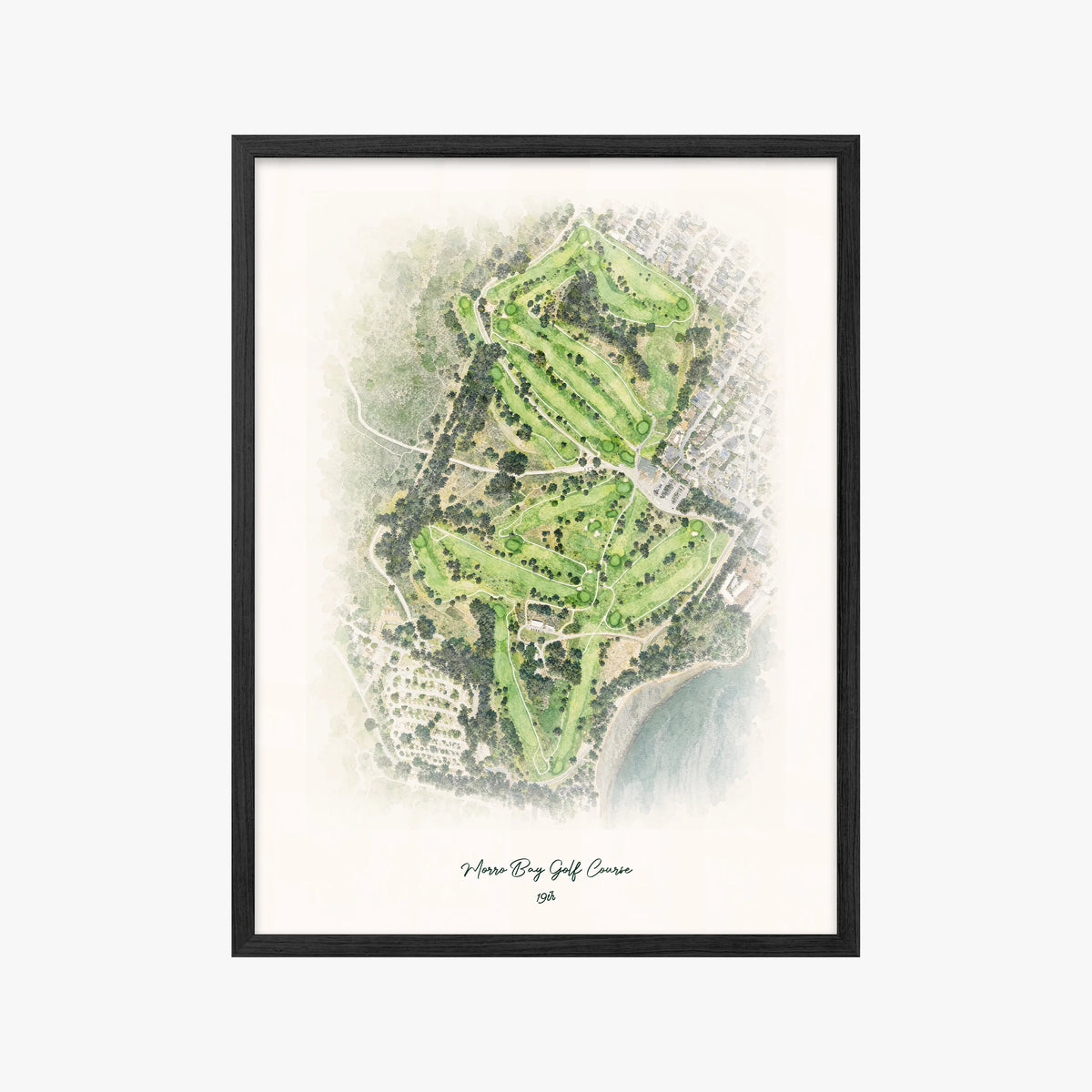 Morro Bay Golf Course black frame