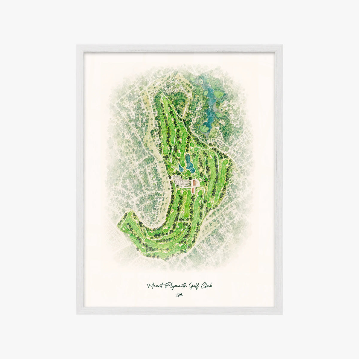 Mount Plymouth Golf Club white frame