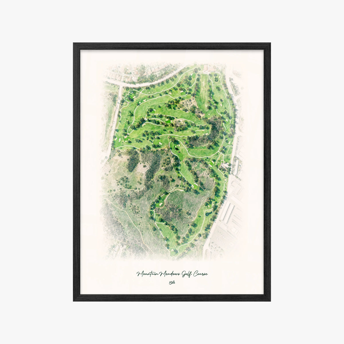 Mountain Meadows Golf Course black frame