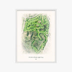 Mountain Meadows Golf Course white frame
