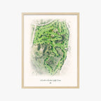 Mountain Meadows Golf Course wood frame