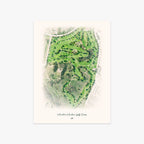 Mountain Meadows Golf Course printed artwork