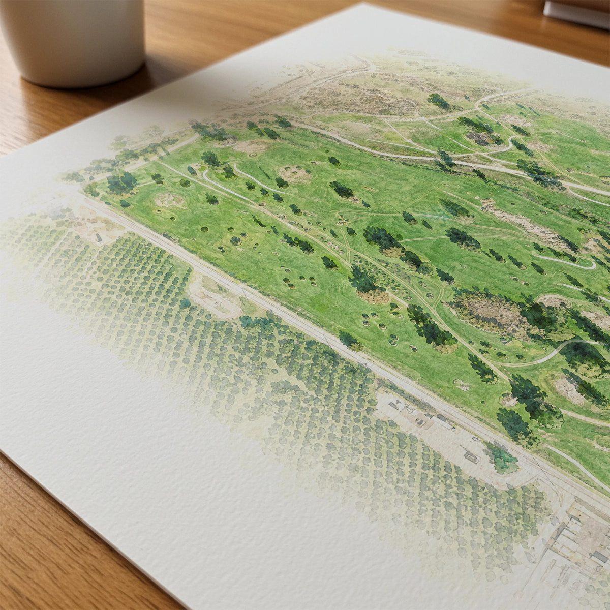 Mountain View Golf Course mockup 4