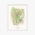 Muroc Lake Golf Course white frame