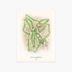Muroc Lake Golf Course printed artwork