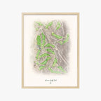 Nanea Golf Club wood frame