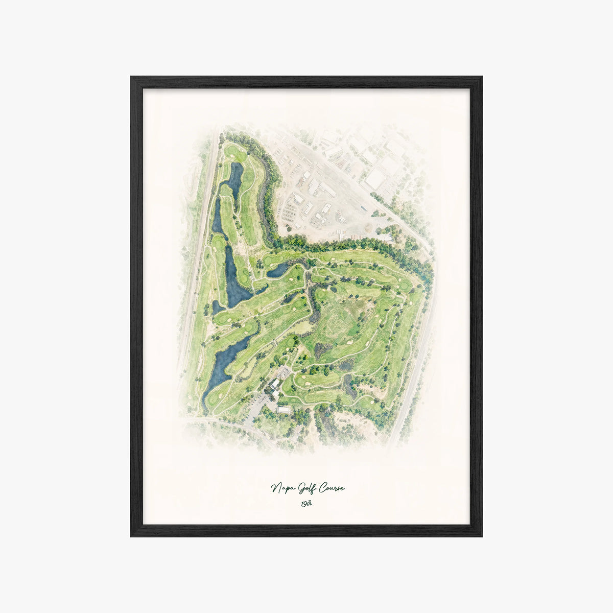 Napa Golf Course black frame