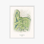 Napa Golf Course white frame