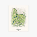 Napa Golf Course printed artwork