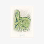 Napa Golf Course printed artwork