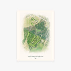 NAS Whiting Field Golf Course printed artwork