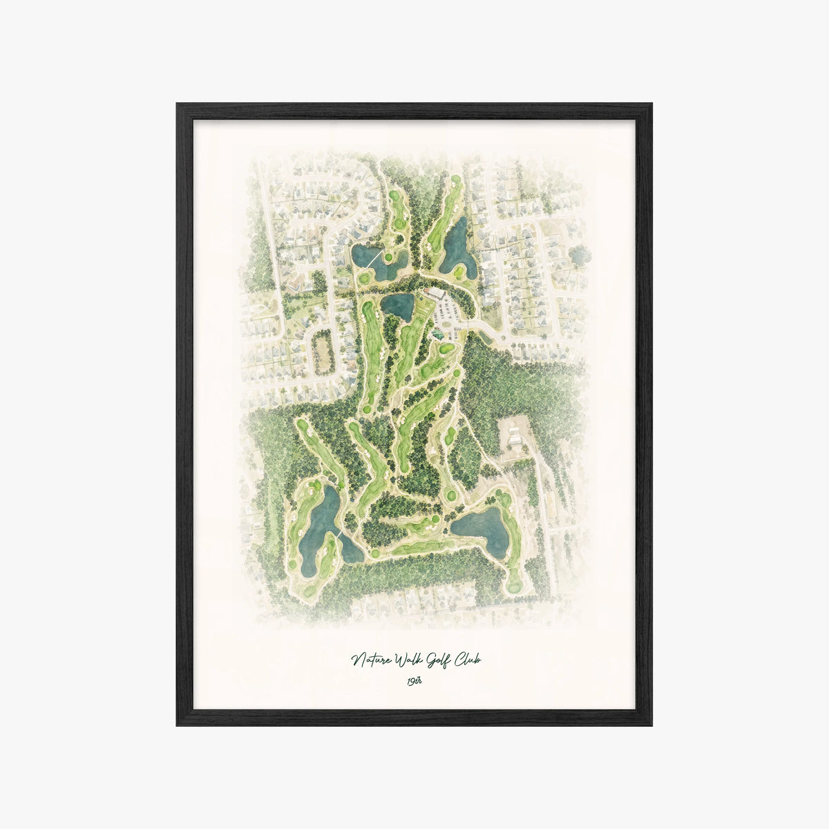 Nature Walk Golf Club black frame