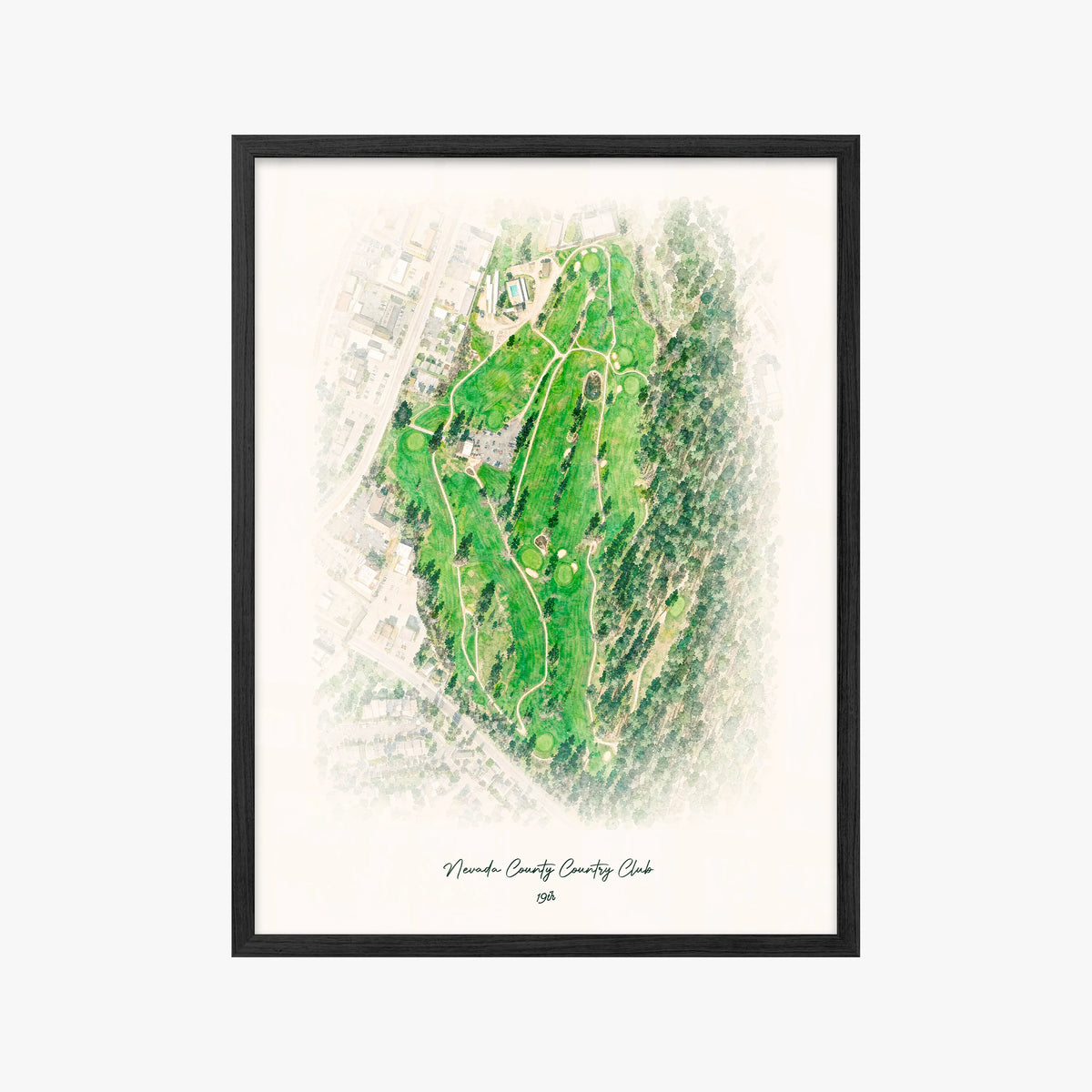Nevada County Country Club black frame