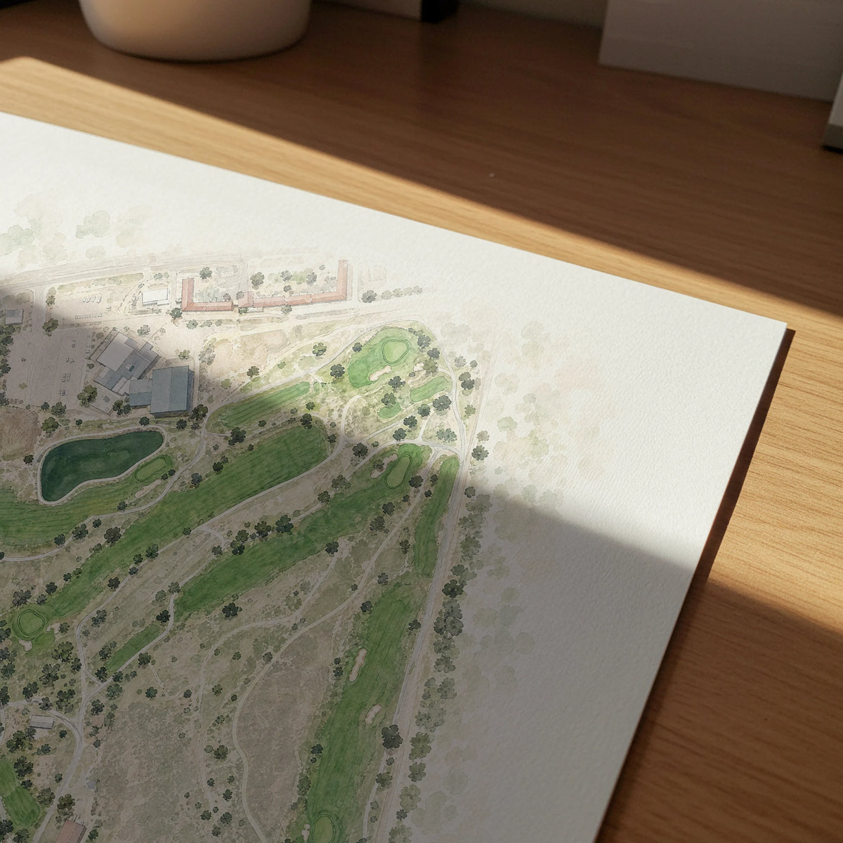 New Mexico Highlands University Golf Course mockup 1