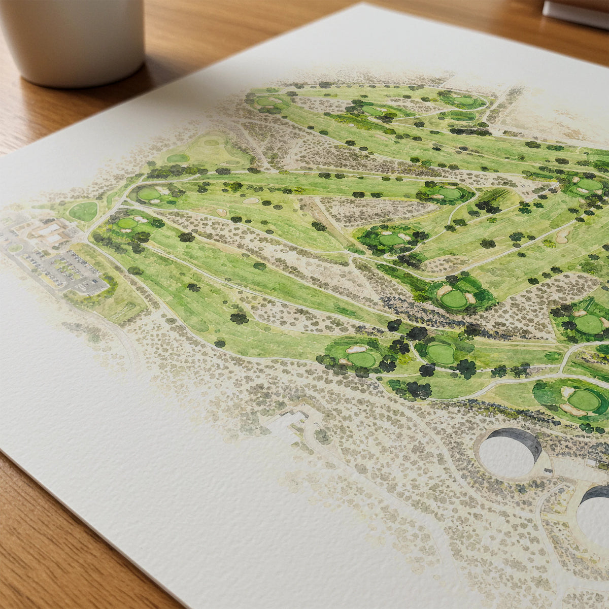 New Mexico State University Golf Course mockup 4