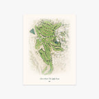 New Mexico Tech Golf Course printed artwork