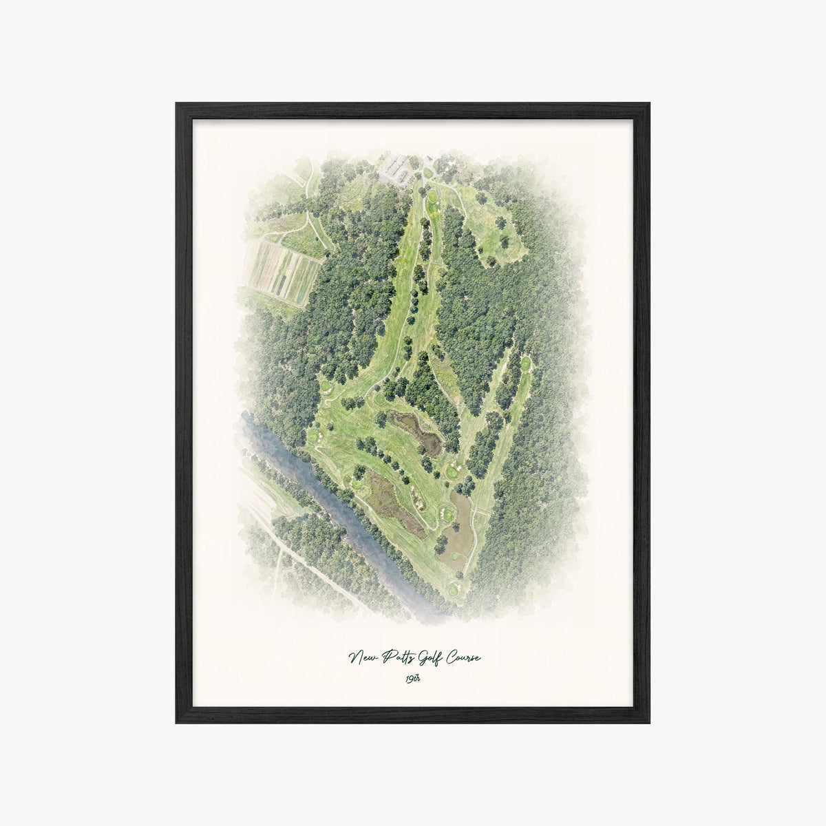 New Paltz Golf Course black frame