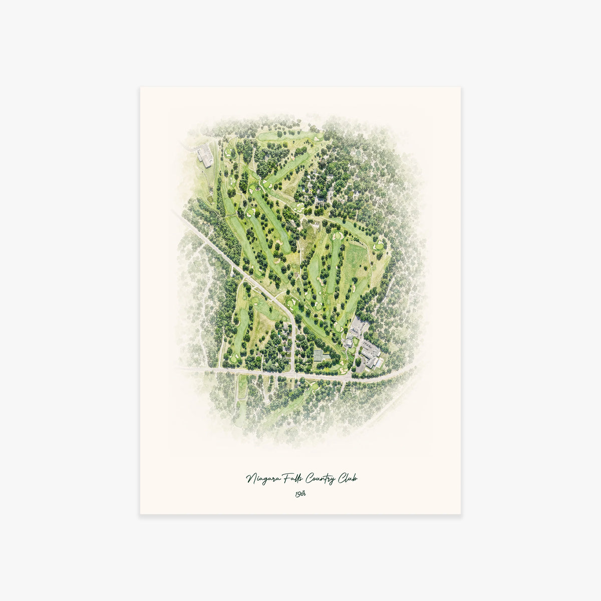 Niagara Falls Country Club printed artwork