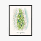 Normandy Shores Golf Course black frame