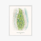 Normandy Shores Golf Course white frame