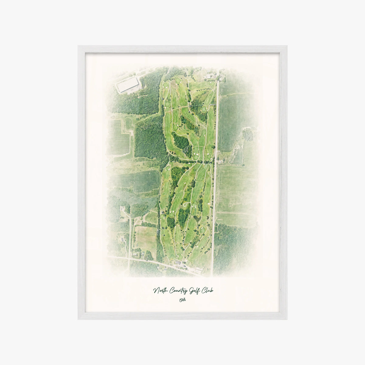 North Country Golf Club white frame