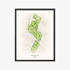 North Golf Course black frame