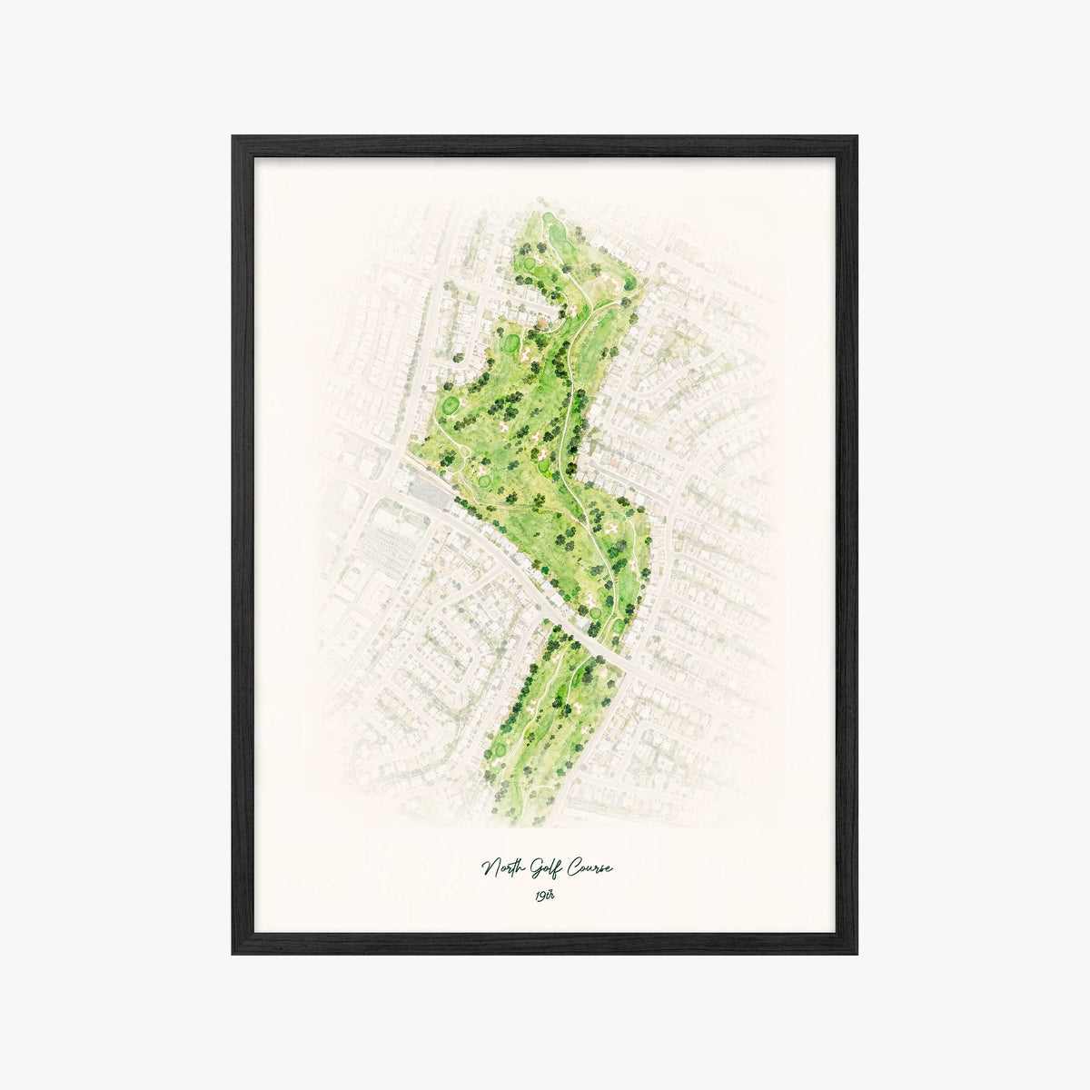 North Golf Course black frame