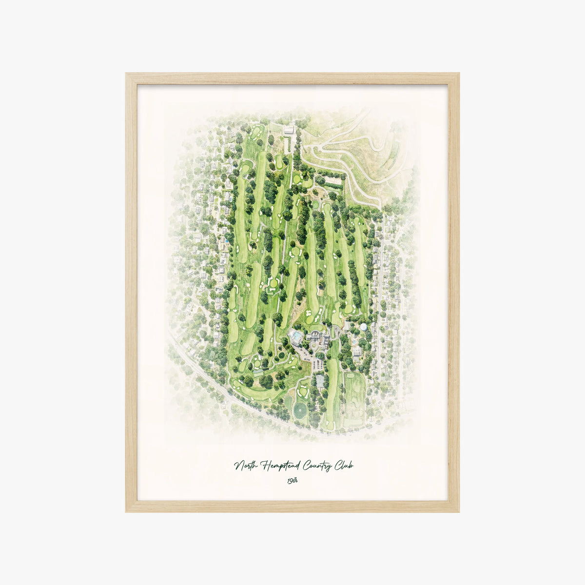North Hempstead Country Club wood frame