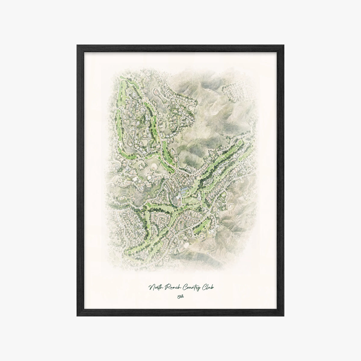 North Ranch Country Club black frame