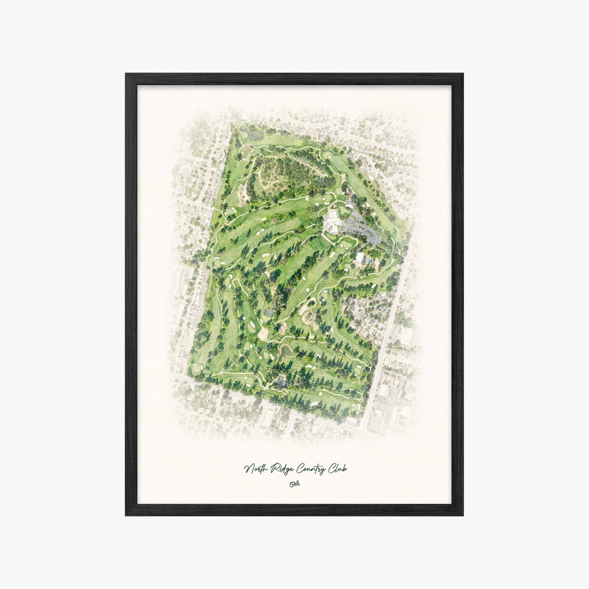 North Ridge Country Club black frame
