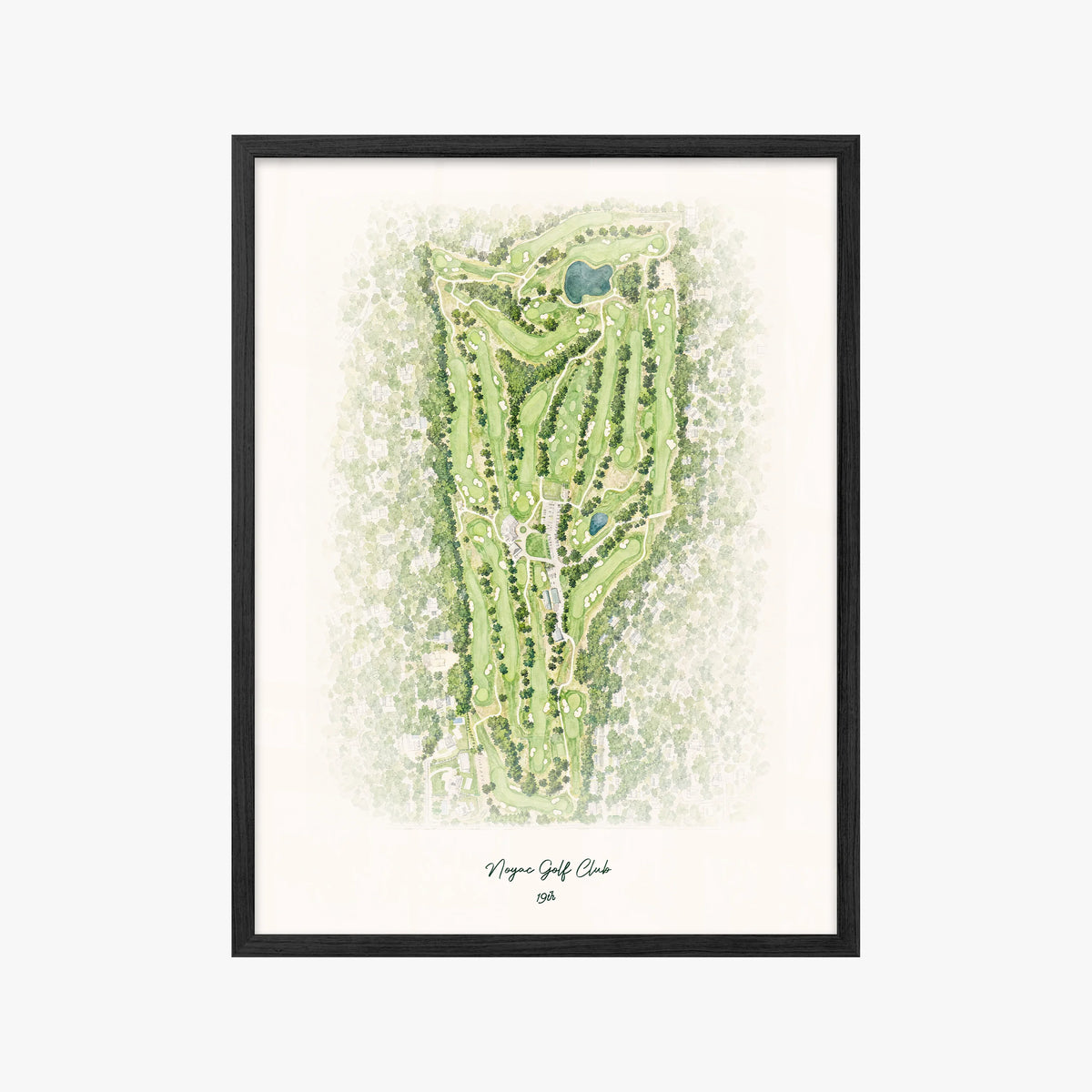 Noyac Golf Club black frame