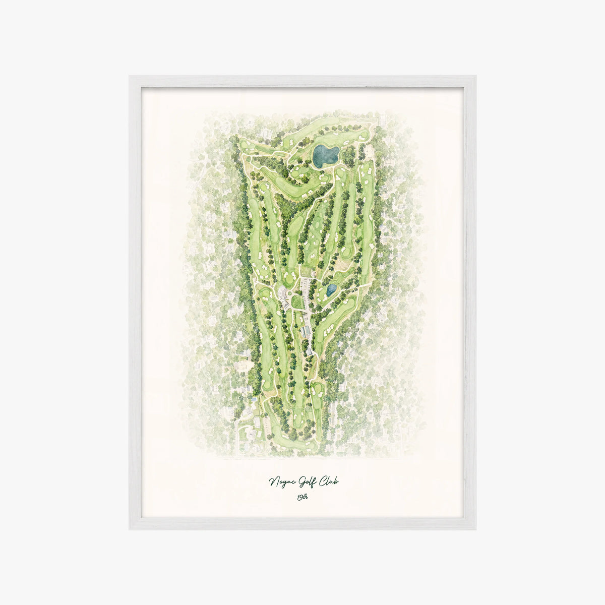 Noyac Golf Club white frame