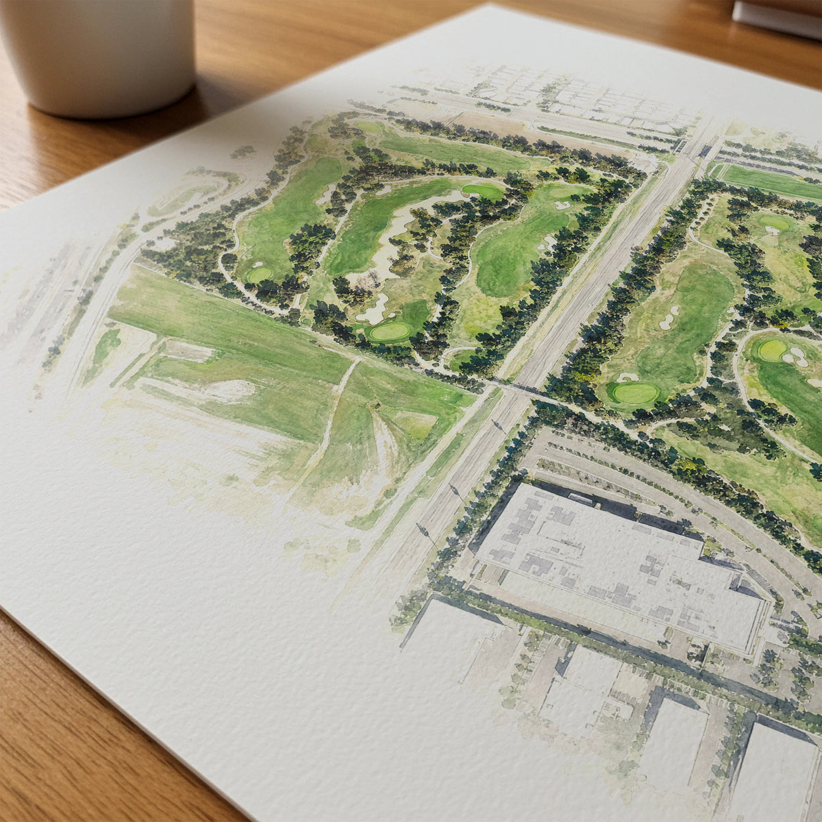 Oak Creek Golf Club mockup 4