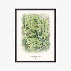 Oak Hill Golf Course black frame