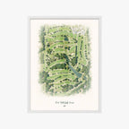 Oak Hill Golf Course white frame