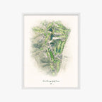Oak Quarry Golf Course white frame