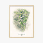 Oak Quarry Golf Course wood frame