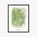 Oak Ridge Golf Course black frame