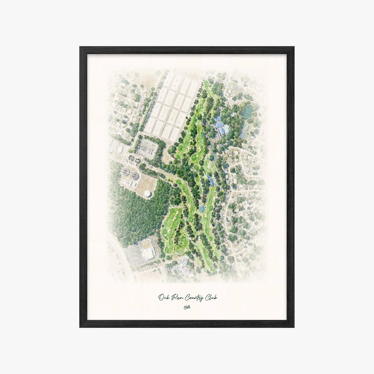 Oak Run Country Club black frame