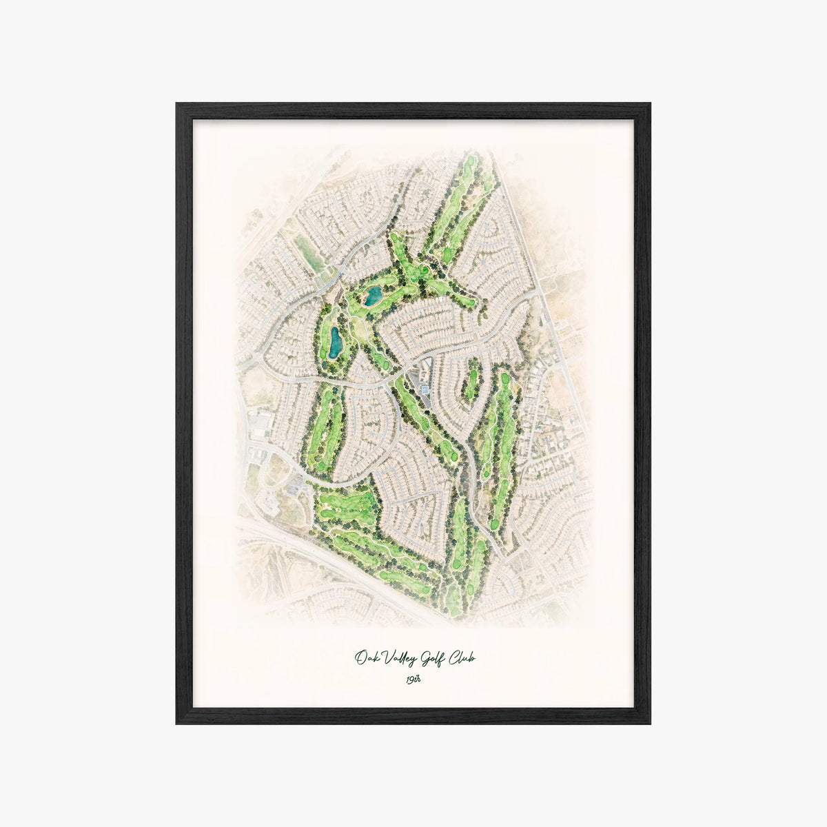 Oak Valley Golf Club black frame